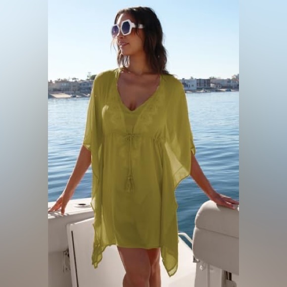 Classy Women's Swim Coverup - Picture 3 of 14